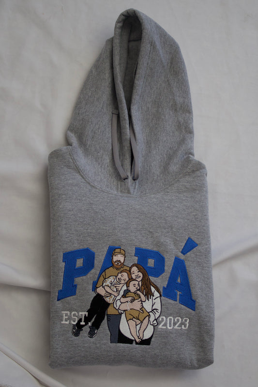 Sudadera con bordado Día del padre