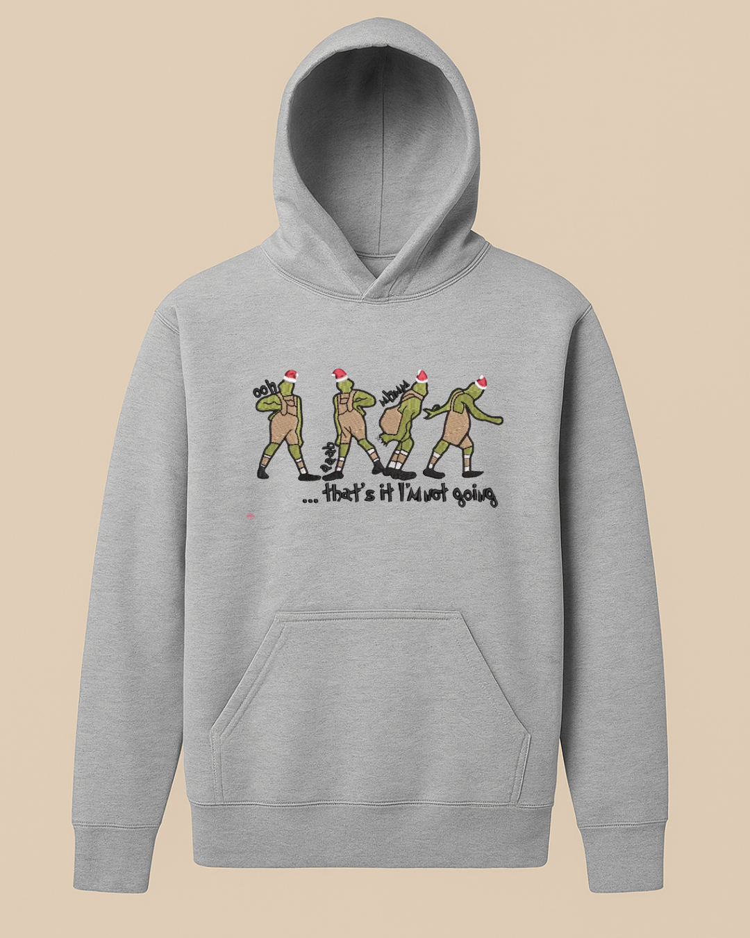 Sudadera grinch lm not going