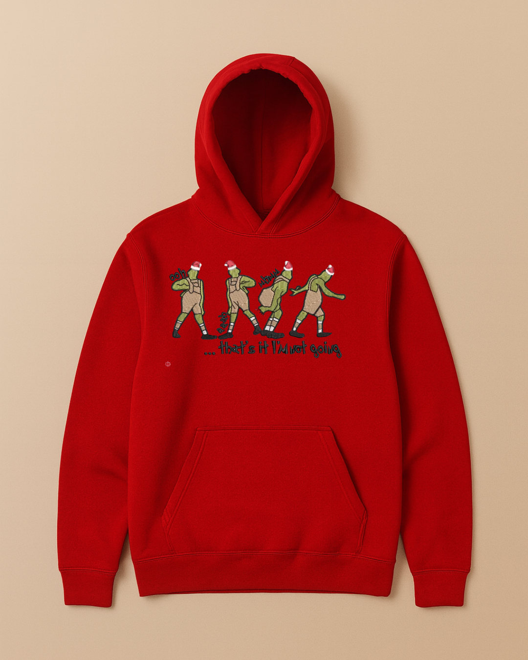 Sudadera grinch lm not going