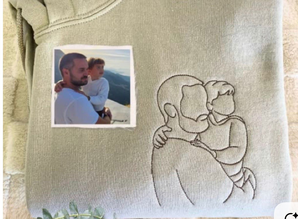 playera con bordado foto en línea