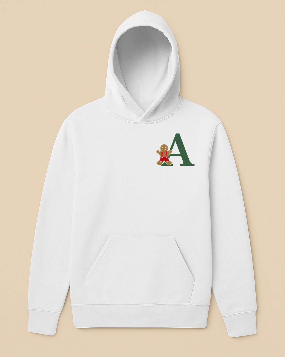 Sudadera letra galleta de gengibre