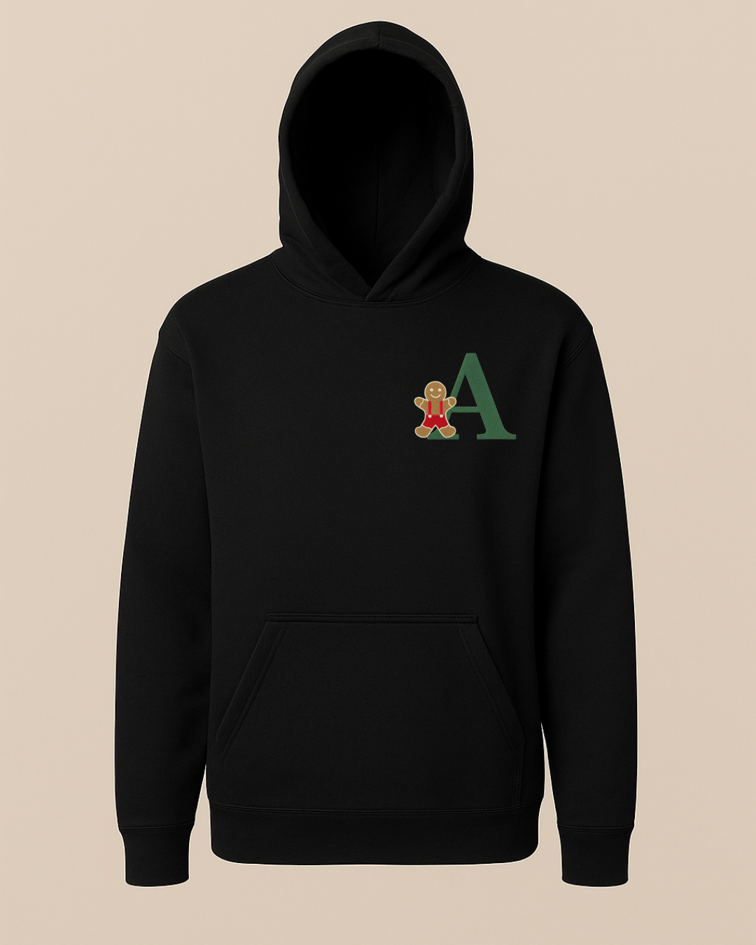 Sudadera letra galleta de gengibre